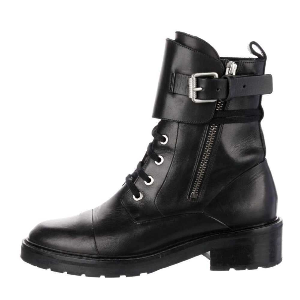 All Saints lace up boots worn once